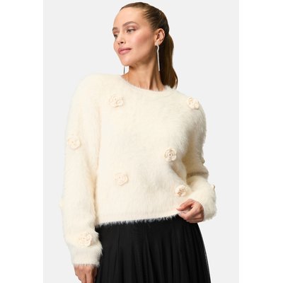 Pull en maille avec fleurs ZERO