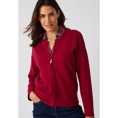 Gilet zippé maille milano DAMART