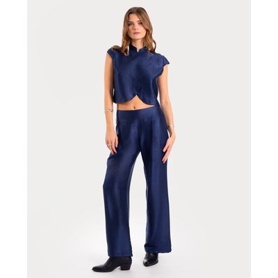 Pantalon droit avec ceinture large ALL IN THE-ARE