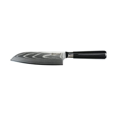 Couteau santoku noir damas 32cm avec étui - "Core" LAGUIOLE CUISSON