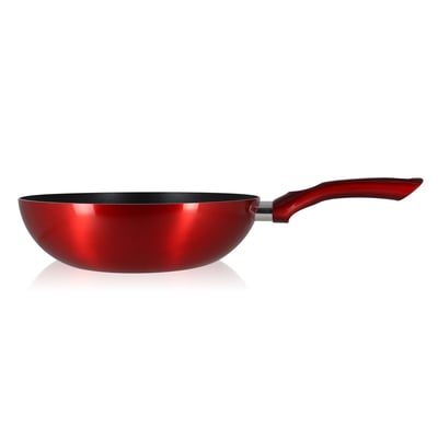 Wok en aluminium 28cm, CERISE MENASTYL