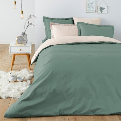Housse de couette coton bicolore SO'HOME