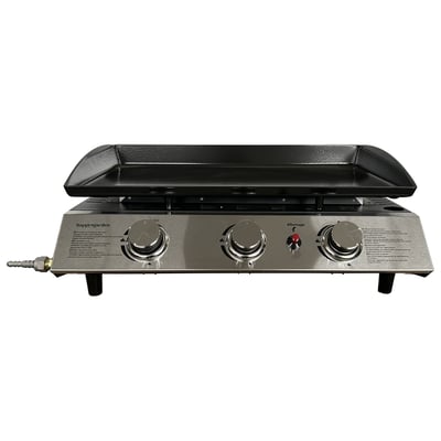 Plancha au gaz, 3 brûleurs, SÉVILLE HAPPY GARDEN