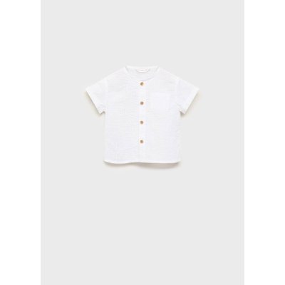 Chemise coton texturée MANGO BABY