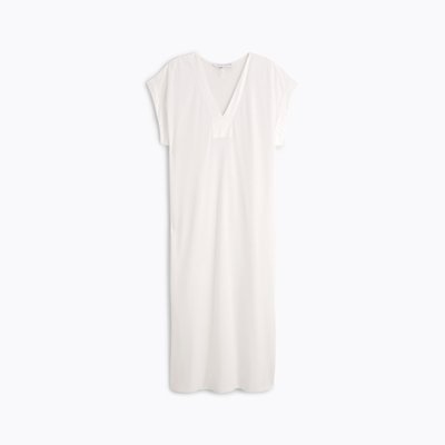 Chemise de nuit longue col v en jersey, ROMANE LAURENCE TAVERNIER