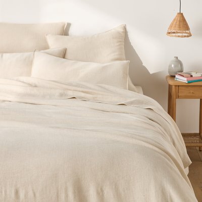 Housse de couette en coton/lin lavé, Marnie LA REDOUTE INTERIEURS