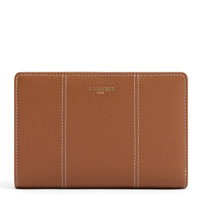 Portefeuille moyen modèle en cuir grainé JULIETTE LE TANNEUR