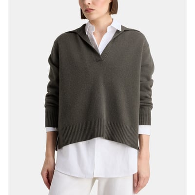 Pull droit frozon en cachemire GALERIES LAFAYETTE