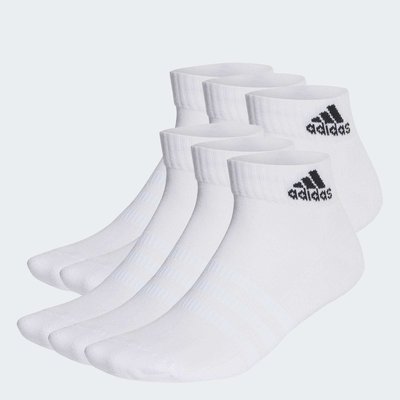 Lot de 6 paires socquettes matelassées Sportswear adidas Performance