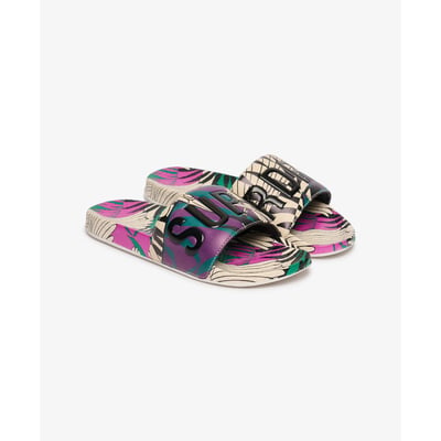 Claquettes de Piscine à Imprimé Intégral SUPERDRY