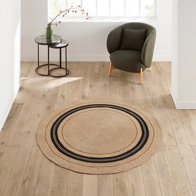 Teppich Bohoma, rund, Raffiabast LA REDOUTE INTERIEURS