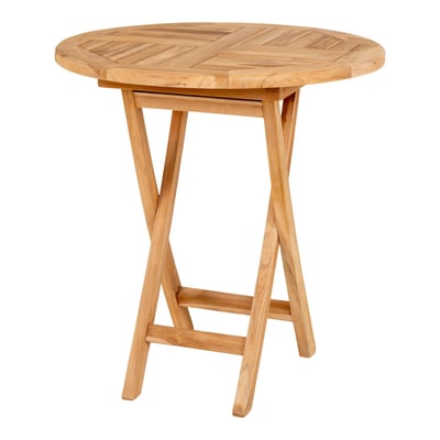 Table bistrot ronde en teck ø70 cm KUTA PIER IMPORT