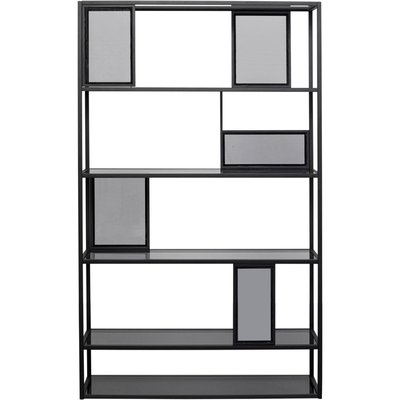Étagère en verre et acier, SKYLER KARE DESIGN