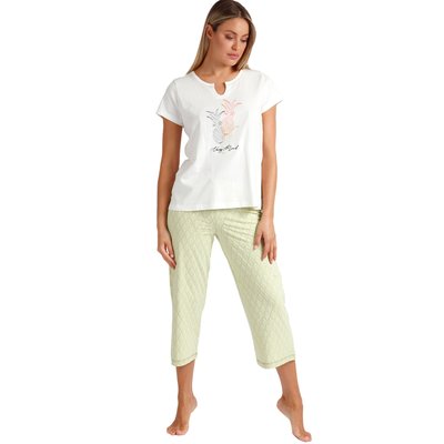 Pyjama pantalon palazzo t-shirt Vacay Mood ADMAS