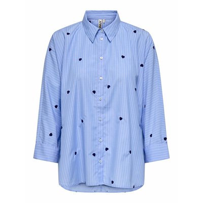 Camisa con detalle de corazones ONLY