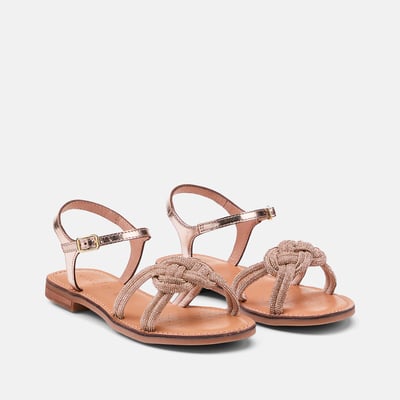Sandalias planas de piel Maddalusia GEOX