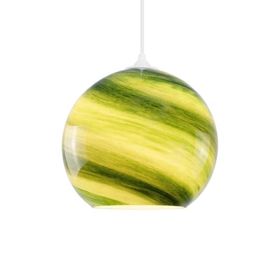 Suspension en verre soufflé, ASTROLIS PMLampe à poser en verre et métal, ASTROLIS C-CREATION