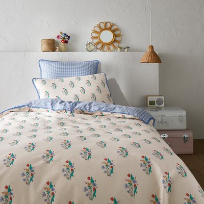 Housse de couette 20% coton recyclé, Floriane LA REDOUTE INTERIEURS