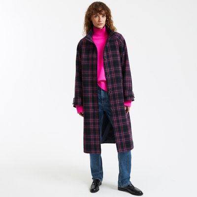 Abrigo maxilargo de invierno, de cuadros LA REDOUTE COLLECTIONS
