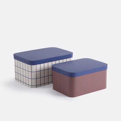 Set di 2 scatole con coperchio, Donato LA REDOUTE INTERIEURS