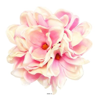 Bouquet de magnolias artificiels 7 têtes Haut ARTIFICIELLES