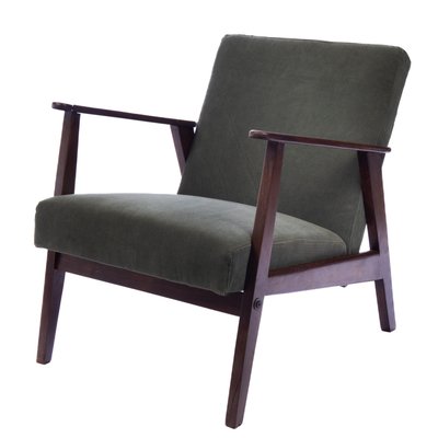 Fauteuil   tissu Olive-WILLIAM AMADEUS