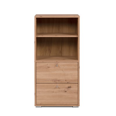 Meuble de rangement 2 étagères et 2 tiroirs L46 cm - FYN CALICOSY