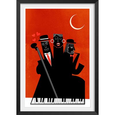 Poster musique trio HEXOA