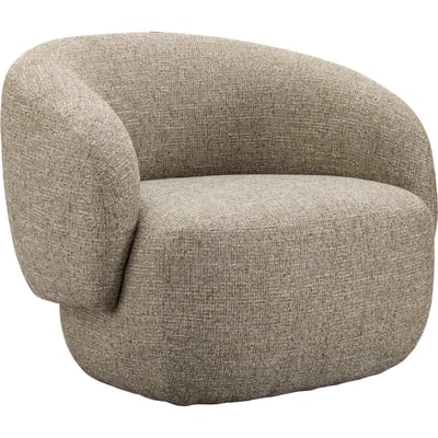 Fauteuil lounge style club capitonné RECOLLECTION