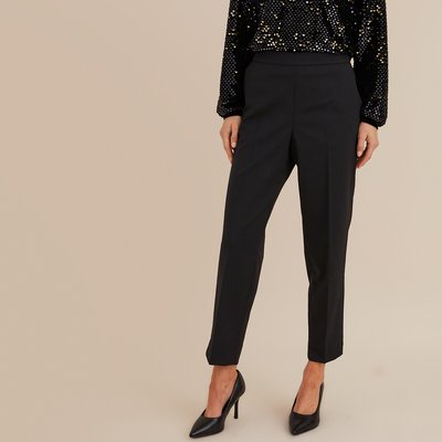 Pantalon droit 7/8ème, laine majoritaire ANNE WEYBURN