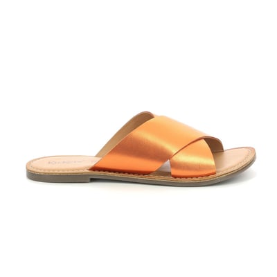 Sandales Kickers Cuir Talons Bas Teinte 'mouette' - Taille 39 - Quasi Neuves - Doublure Cuir