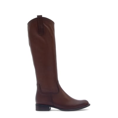 Bottes en cuir lisse à talon décroché GABOR