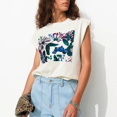 T-shirt à sequins PROMOD