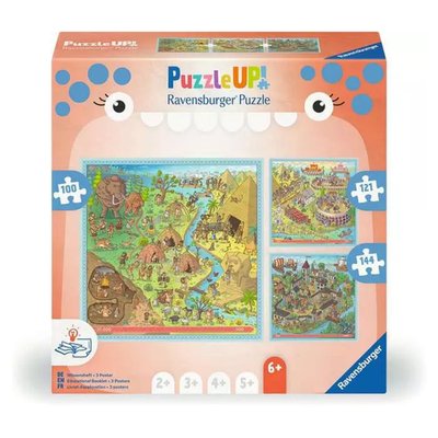Puzzle Up! Histoire 3 puzzles RAVENSBURGER