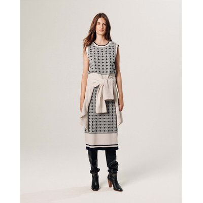Pull losange sans manche La Redoute