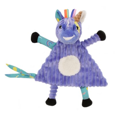 Doudou baby Kiprokos le zèbre LES DEGLINGOS