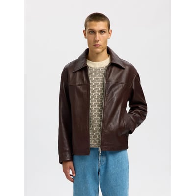 Veste En Cuir SELECTED