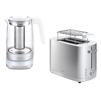 Grille Pain + Théière-Bouilloire ARGENT ZWILLING