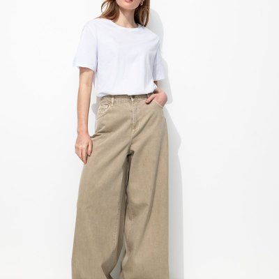 Pantalon large taille haute PROMOD