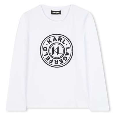 T-shirt à manches longues KARL LAGERFELD KIDS