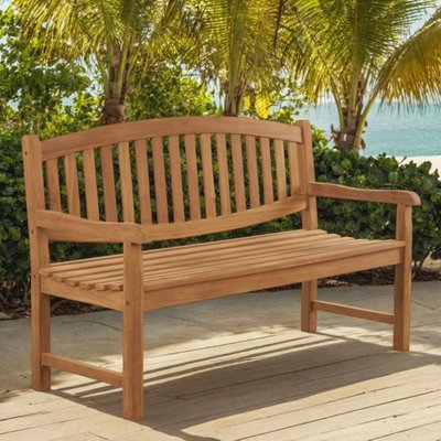 Banc de jardin en teck massif Hadapo WANDA COLLECTION