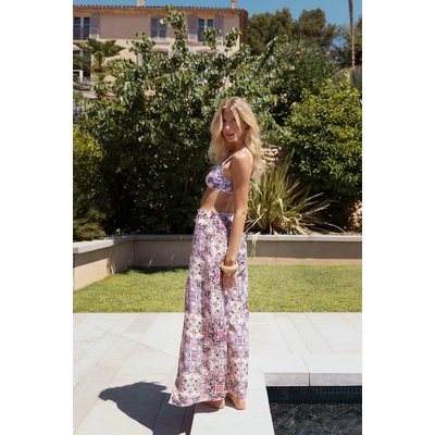 Pantalon fluide, imprimé ethnique MOLLY BRACKEN