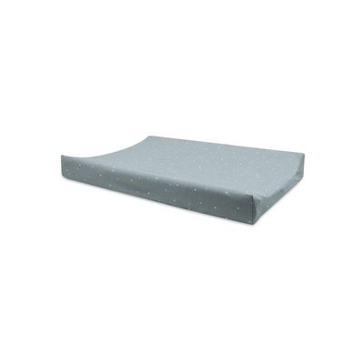 Housse matelas à langer 50x70 cm Jersey Twinkling Sea Green JOLLEIN