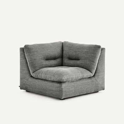 Angle 90°, modulable, en coton et lin, GIULIANO AM.PM
