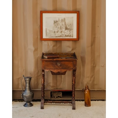 Meuble d'appoint en bois Francine N°1080 - Bon état DEBONGOUT