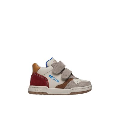 Baskets en cuir et suède KLIP 3 VL. FALCOTTO