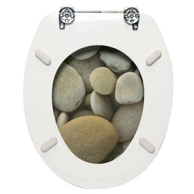 Abattant WC couleur de la pierre naturelle en mdf, EASY SENSEA
