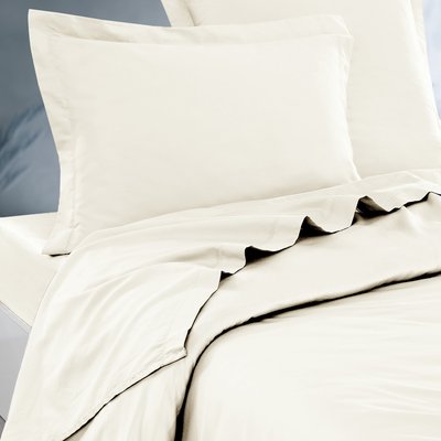 Parure drap plat + 2 taies 50x70 cm SOFT PERCALE SENSEI MAISON