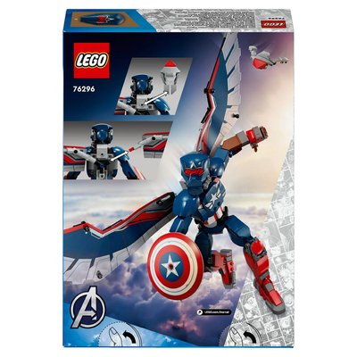 76296 Figurine du nouveau captain america à construire LEGO