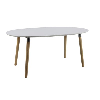 Table de salle à manger ovale extensible L170/270 - SVEN HELLIN, DEPUIS 1862